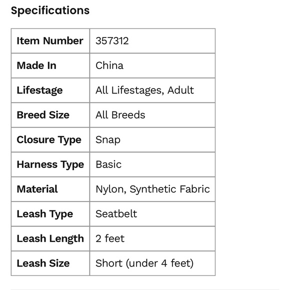 Mighty Paw Nylon Dog Seat Belt for Buckle - Picture 8 of 8